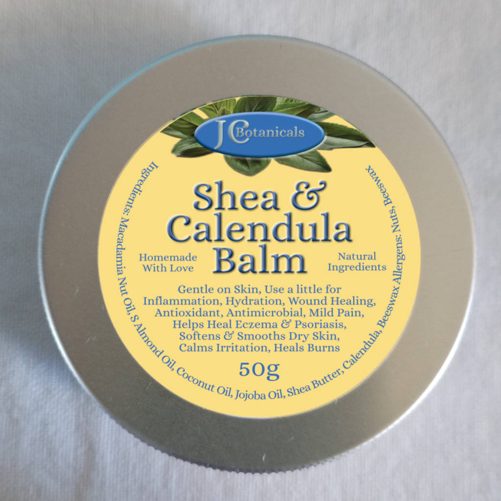 Body All Natural Shea Butter & Calendula Healing Balm Eczema